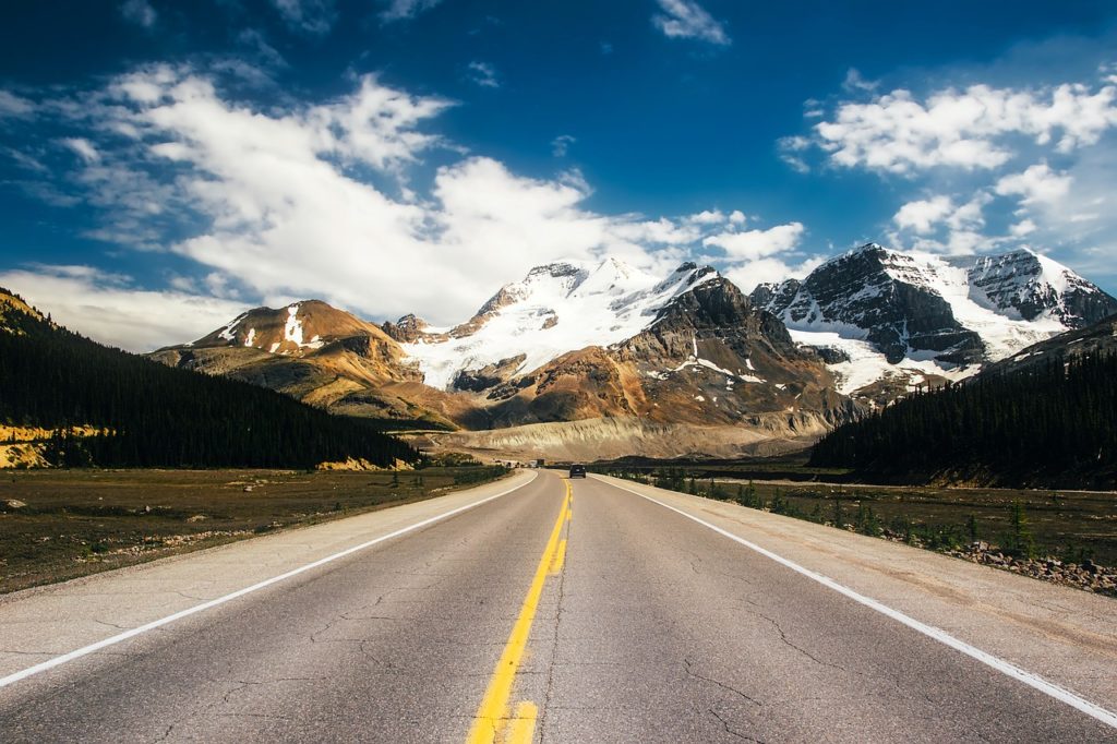 Пейзажи Северной Америки: природные достопримечательности Канады icefields parkway