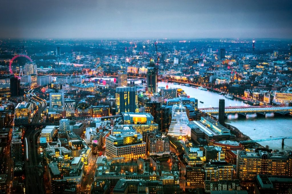 Что посмотреть в Лондоне: маршрут на 3 дня The Shard, вид сверху, Лондон, великобритания