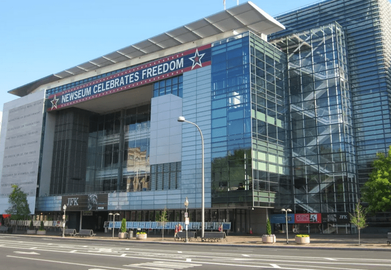 Музей журналистики и новостей (the Newseum), вашингтон, США