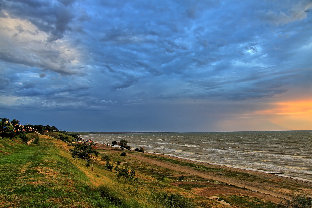 Ейск, Азовское море, Россия